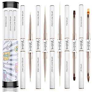 Yasterd Nagelkunst Pinsel Set, 5-teilig