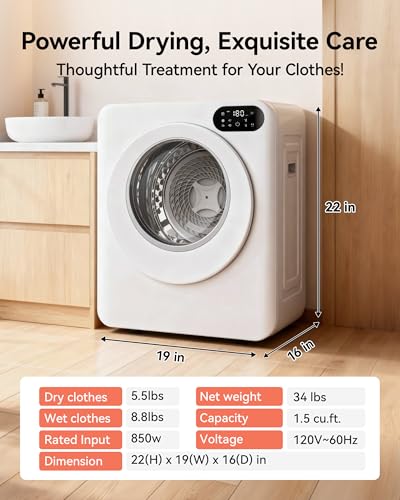 Image of Euhomy Protable Clothes Dryers for Laundry
