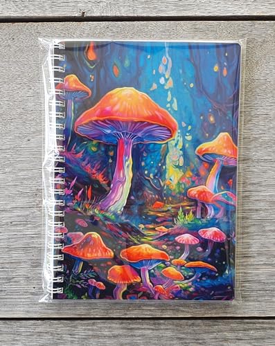 PIXILUV Midnight Mycology: A Luminous Journey Through a Neon Mushroom Wonderland