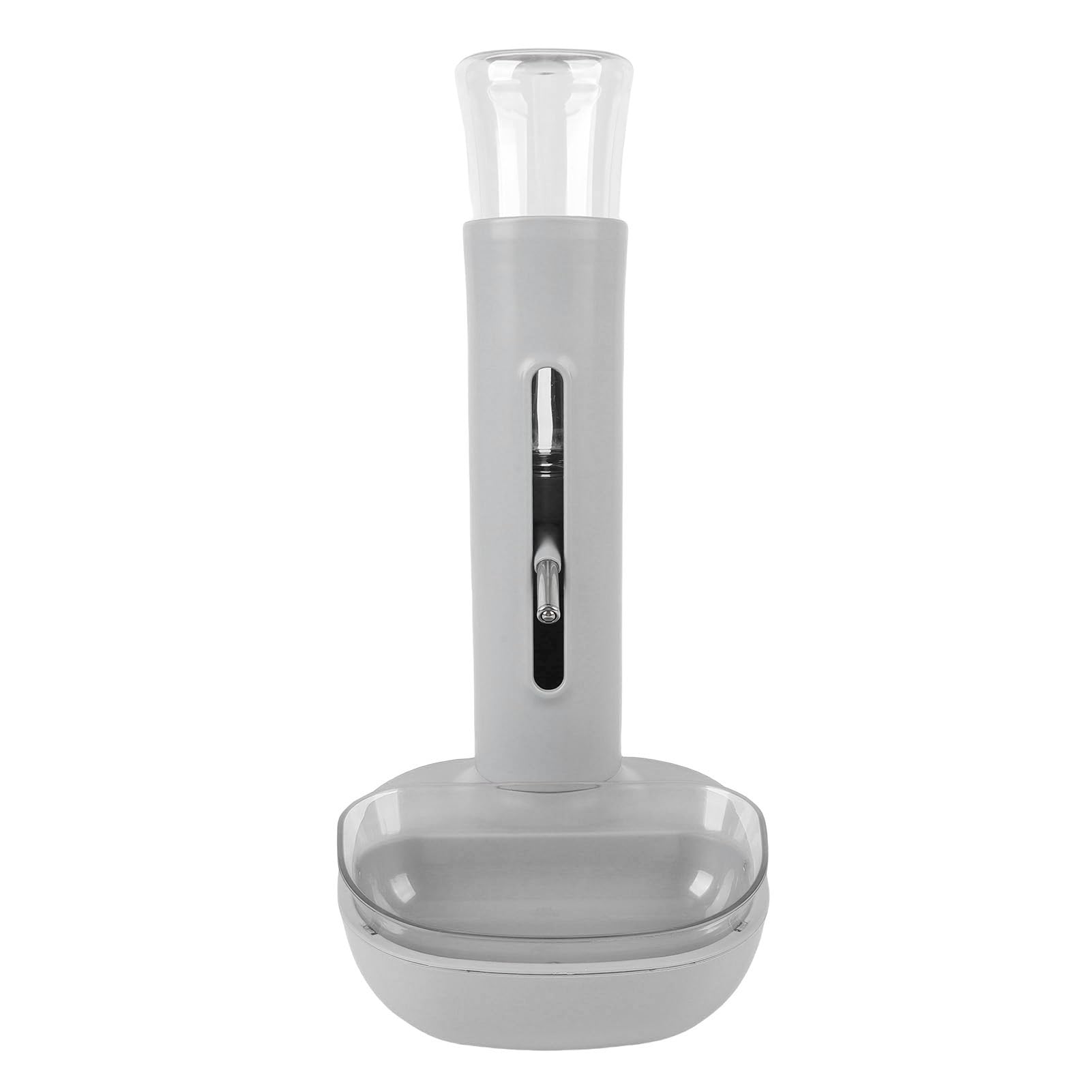 Distributore D'acqua in Piedi per Animali Domestici, Altezza (GRAY)