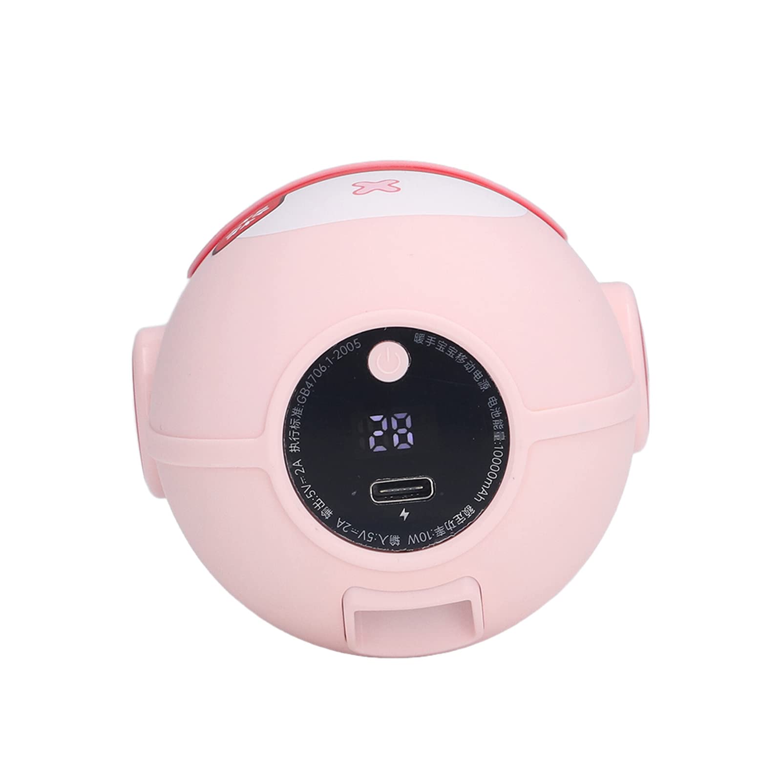 Chauffe-Mains électrique USB, Puissance visualisée, Grande capacité, Ergonomique, Sensation Confortable, Multifonction