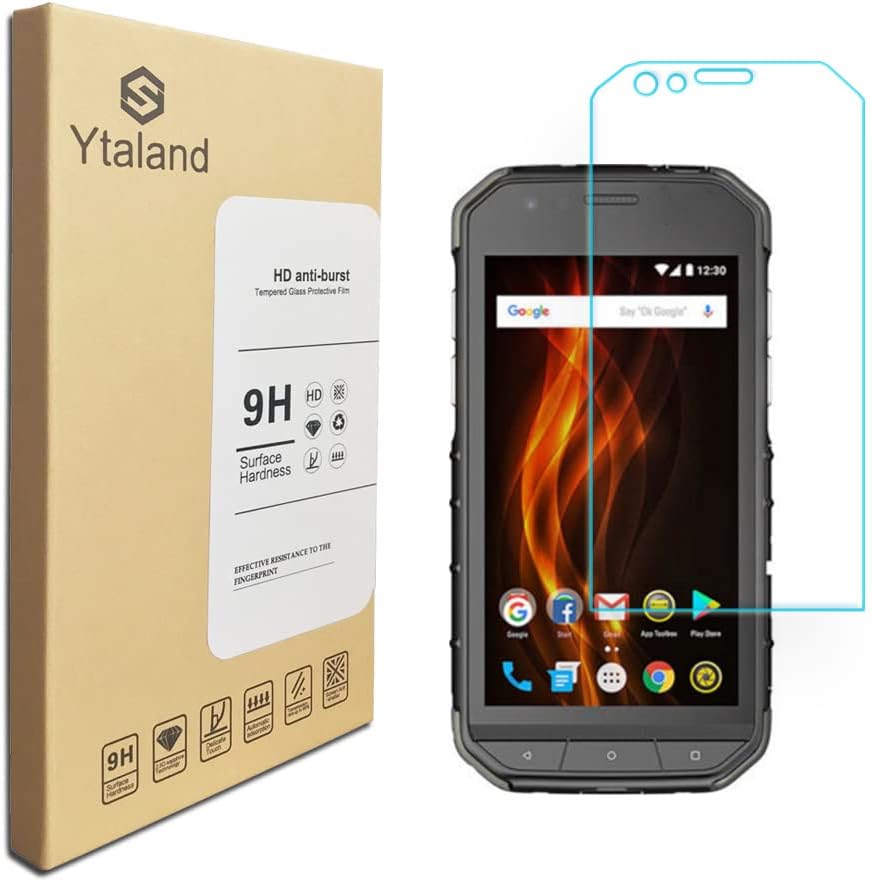 [2 Pack] For CAT S31 Screen Protector, Tempered Glass Anti-fingerprints Thin 9H Hardness Screen Protector For CAT S31