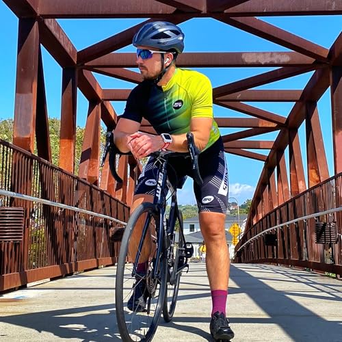 Image of sponeed Men's Cycling Shorts Padded Bicycle Riding Pants Bike Biking Clothes Cycle Wear Tights