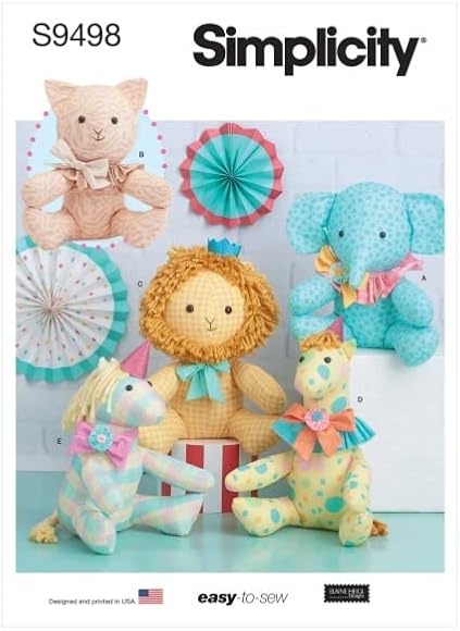 stuffed giraffe pattern