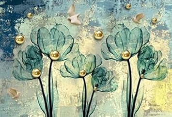 Swastik Interiors Non Woven Fabric Uv Protection Customize 3D Wallpaper Print Indore Wall Mural for Living Room Bedroom (Width 12 X Height 10 Feet-Multicolor)