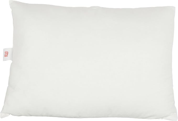 Taç Comfort Düz Dış Kumaş:%100 Pamuk, İç Dolgu: Boncuk Elyaf Yastık, Beyaz, 50x70 cm