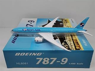 Hobby-Ace Phoenix Korean Air for Boeing B787-9 HL8081 First Aircraft 1:400 Aircraft Pre-Built Model
