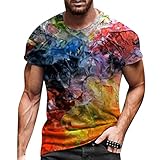 Vexiangni Herren Jogginganzug Sportanzug Trainingsanzug Kurz Schlafanzug Lustig Jogginganzug Sportanzug 2-Teiliges Outfit Sport Set Männer Sportanzug Freizeitanzug