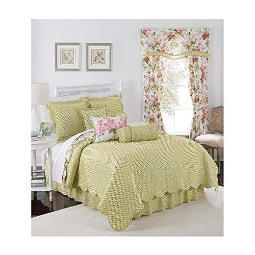 Waverly Emma's Garden Valances For Windows Rod Pocket Curtains For -Kitchen And Living Room, 52" X 18", Blossom #TOP4