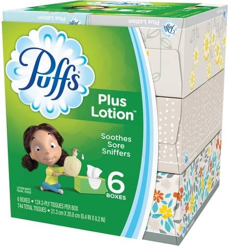 Procter & Gamble Commercial Facial Tissue; w/Lotion; 2-Ply; 8-2/5"x8-1/5"; 24 BX/CT; WE