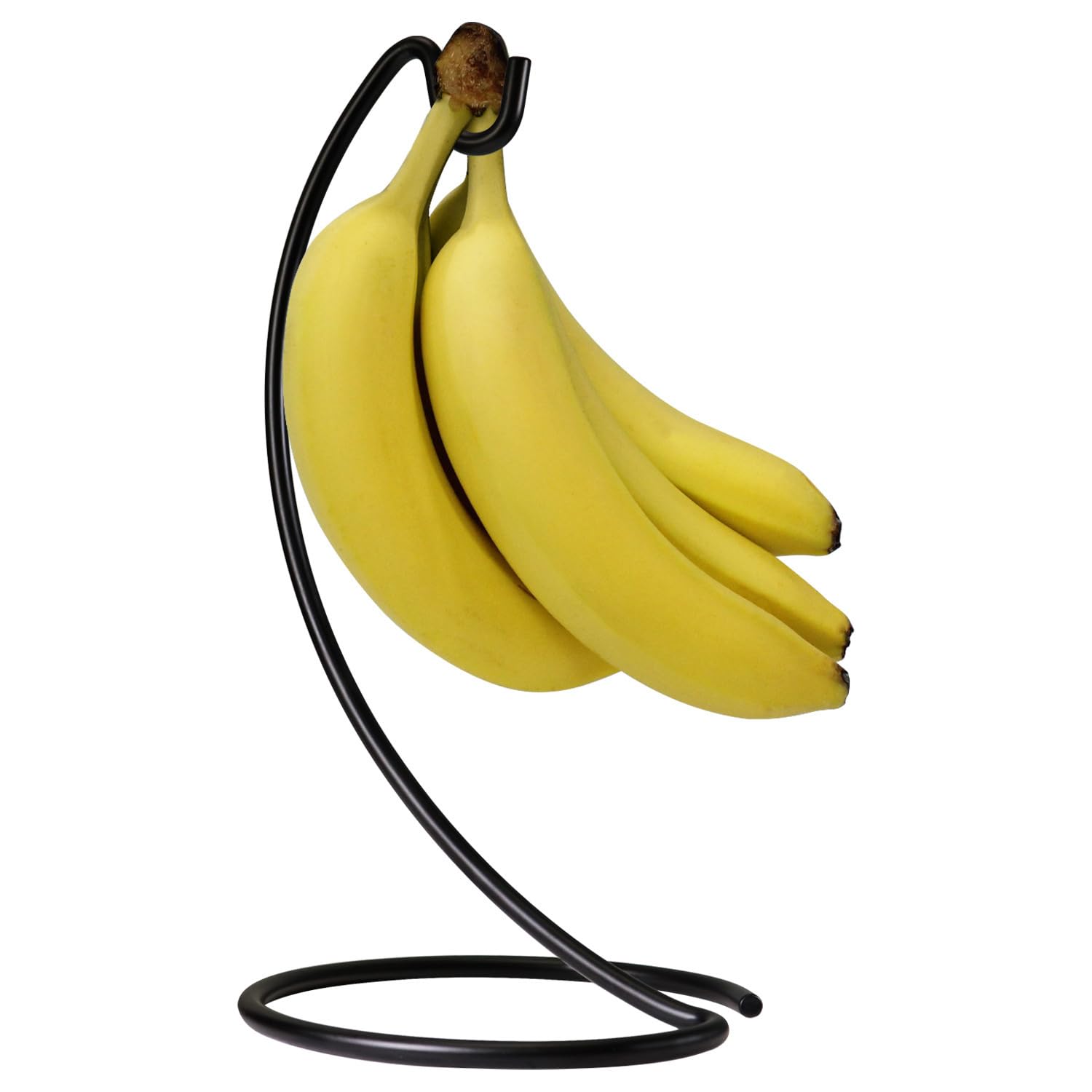 Banana Hanger Modern Banana Holder Tree Stand Hook for Kitchen Countertop, Kitchen Accessories, Black Banana Stand