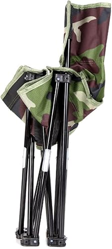 Miniatura 9 de BESPORTBLE Silla de viaje de tela Oxford, silla de césped plegable, silla de pesca, silla de camping, silla plegable casual, sillas plegables de