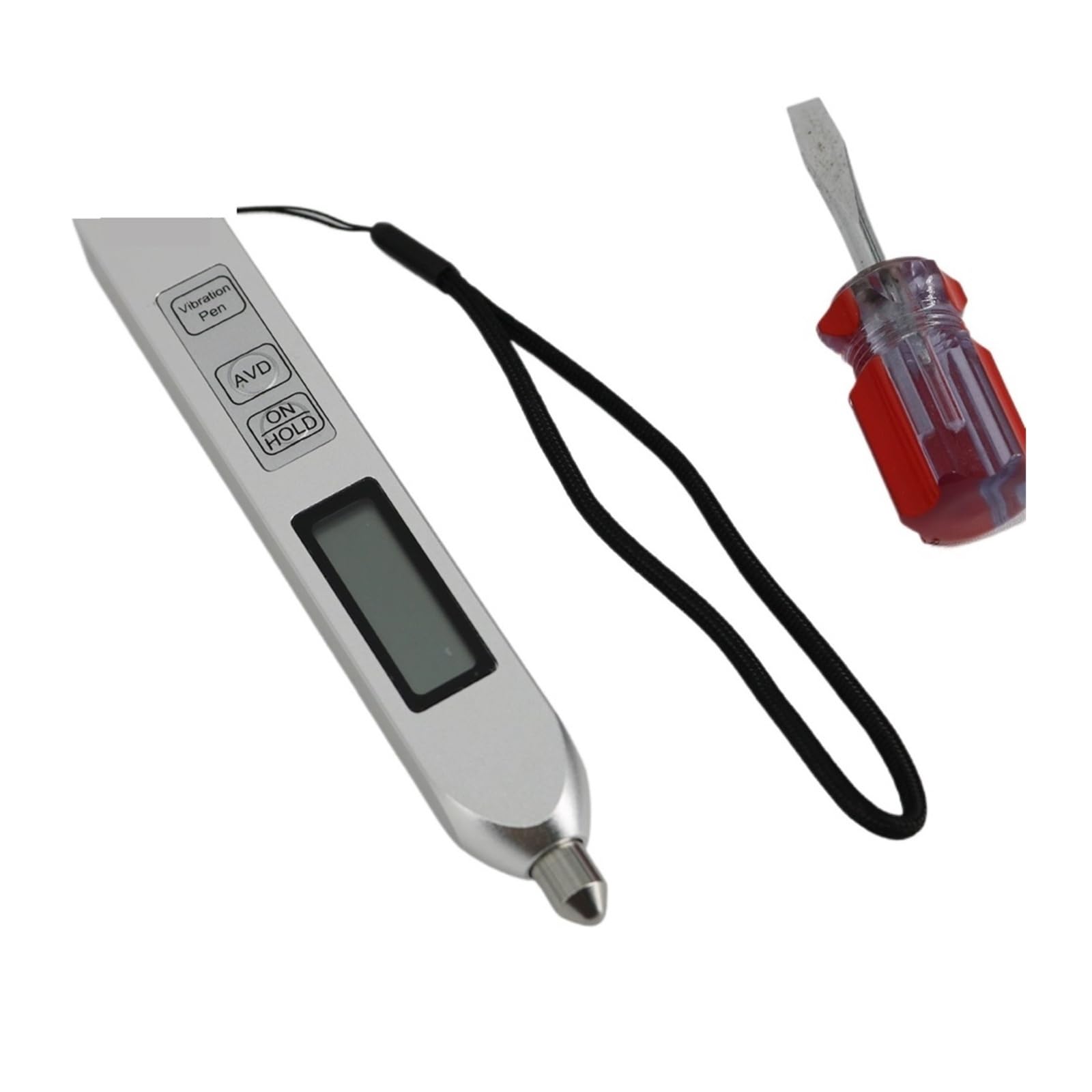 Vibrationsmesser, YV260 Digital Pen Vibration Meter Prüfgerät Praktisches und tragbares Vibrometer 10Hz ~ 500Hz Beschleunigungsmesser