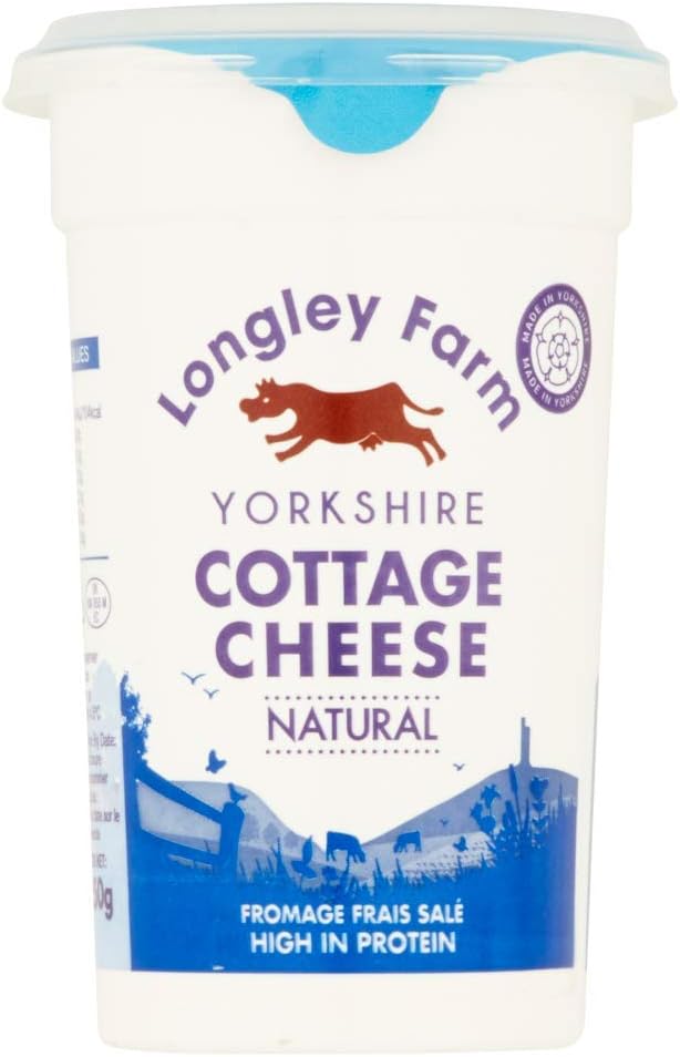 Longley Farm Natural Cottage Cheese, 250g