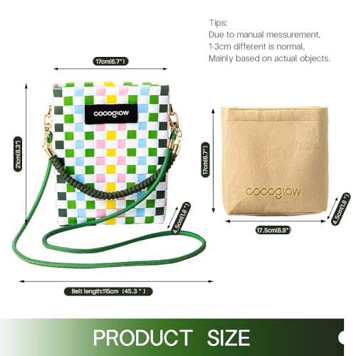 Square Cross-Body Handbag,Vintage Women's Hand-Woven Basket Bag, With Detachable Shoulder Strap and Hand Strap3