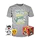 Funko pop looney tunes silvestre & piolin version terciopelo 50755 + camiseta talla m