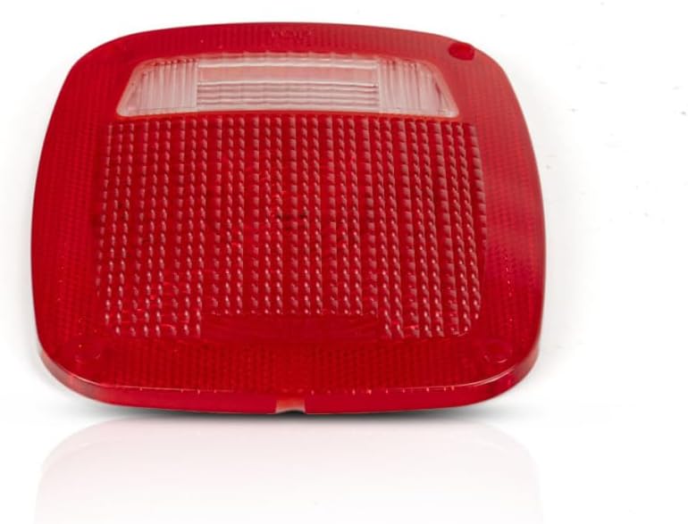 CarLights360 For Jeep Wrangler Tail Light 1987-2006 Driver or Passenger Side | Single Piece | Lens Only w/Gasket and Screw | Replacement For CH2808106 | 56006514