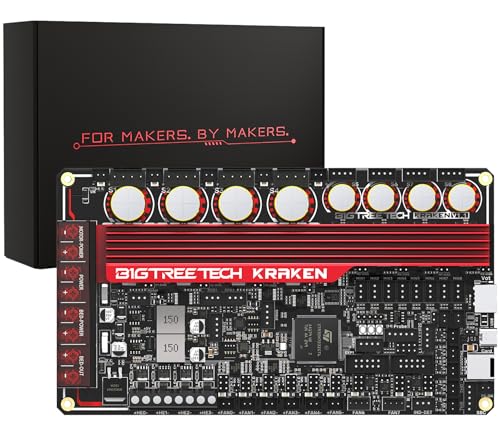 BIGTREETECH Kraken V1.1 Control Board Onboard 8×TMC2160 Drivers Up to 60V Perfect Fit Voron Phoenix CoreXY 3D Printer DIY Support Klipper/Marlin/RRF for HDMI5/HDMI7, EBB SB2209 CAN, BTT Pi