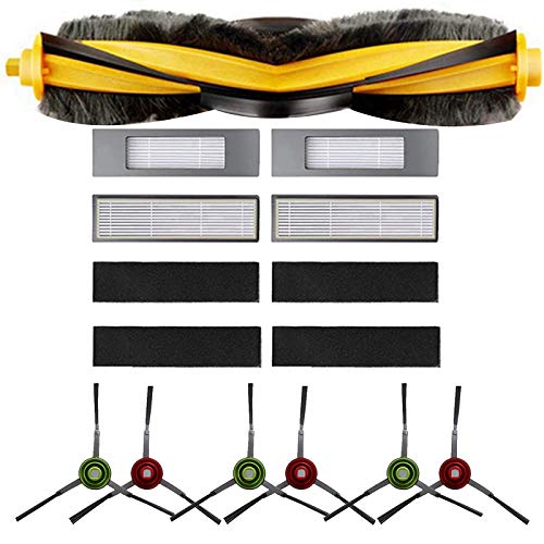 CTRLZS Filter Roller Side Brush for OZMO 920 950 T5 T8 Robot Vacuum Replacement Parts Accessories