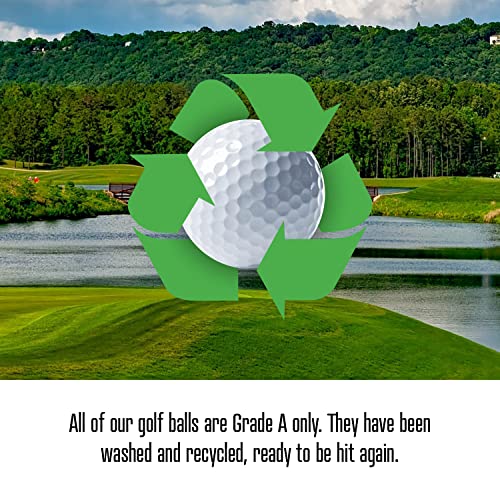 Lionstrike 22x Used Golf Balls – Grade A Lake Balls | Mixed Top Brands | Recycled, Washed & Cleaned | Eco-Friendly Mesh Storage Bag | Premium & Value Mix options - Image 6