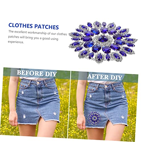 Patches à repasser strass pour customisation vêtements chapeaux et projets DIY