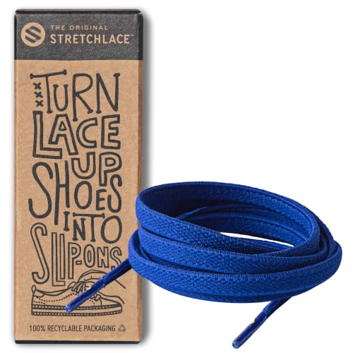 Image of THE ORIGINAL STRETCHLACE Flat Elastic Stretch Shoelaces for Sneakers
