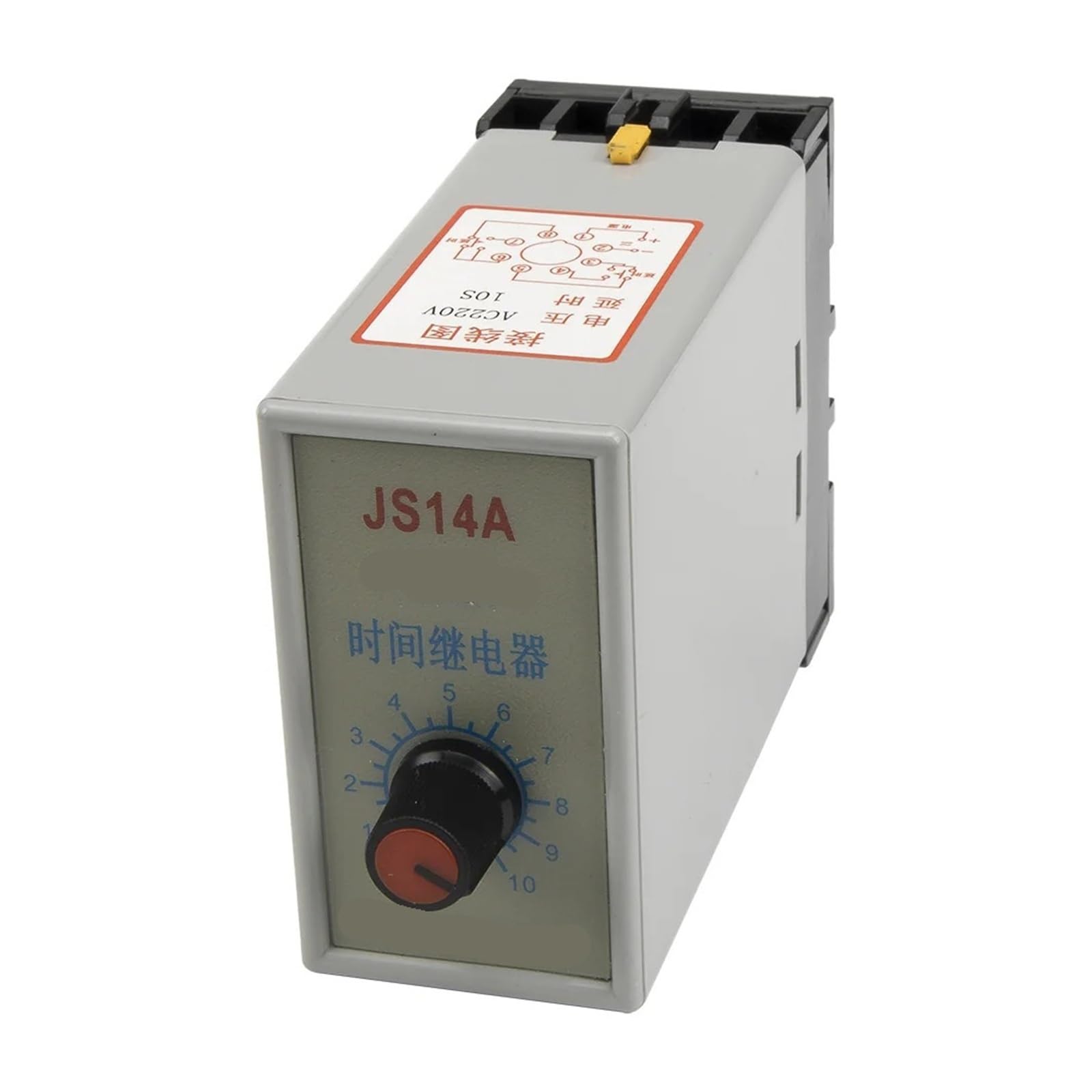 Przekaźnik czasowy, JS14A, AC 220 V, DPDT, 5 s