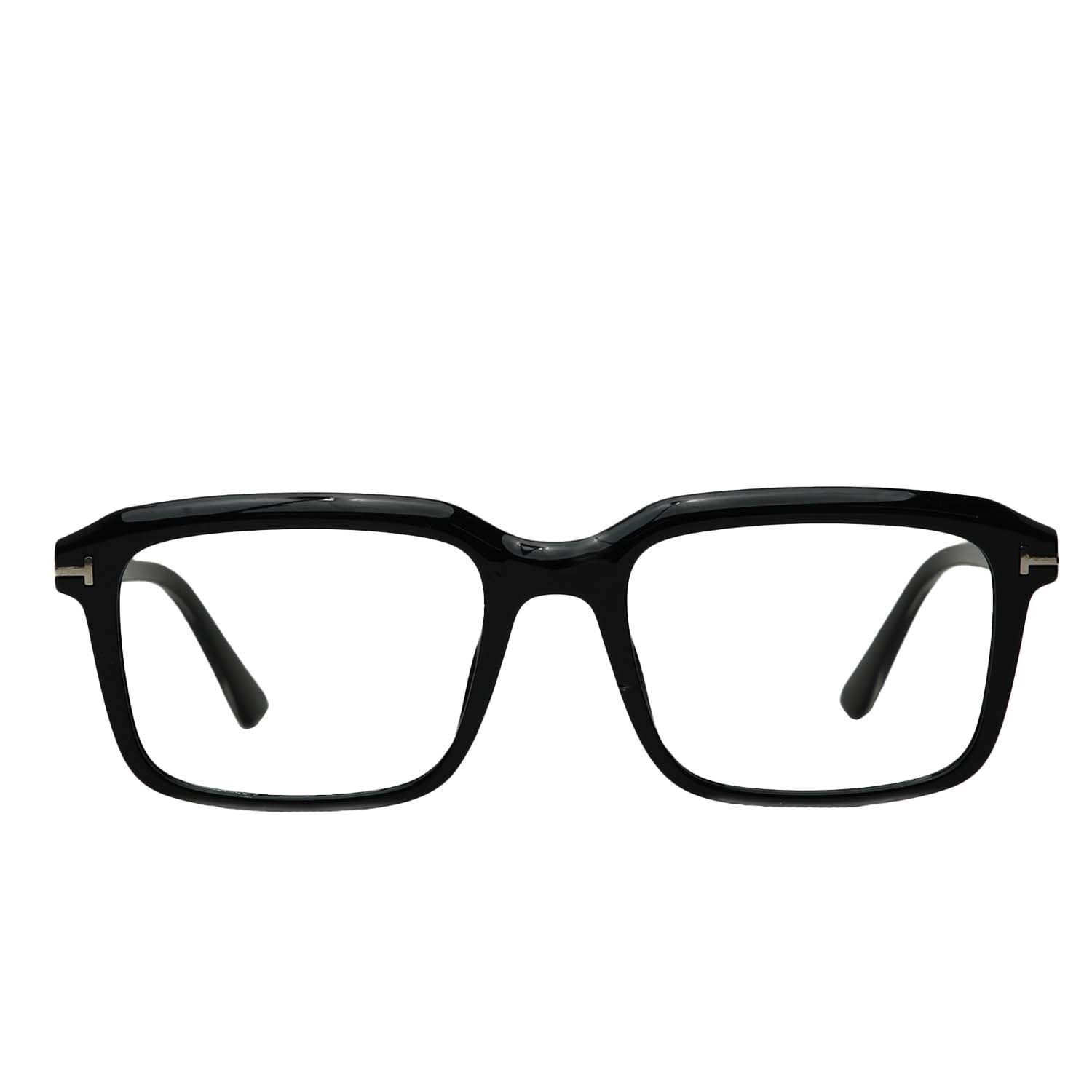 Zero Power Comfortable-Lightweight Glasses and Specs for Men and Women | Stylish Rim Square Frames | UV Protection Specs