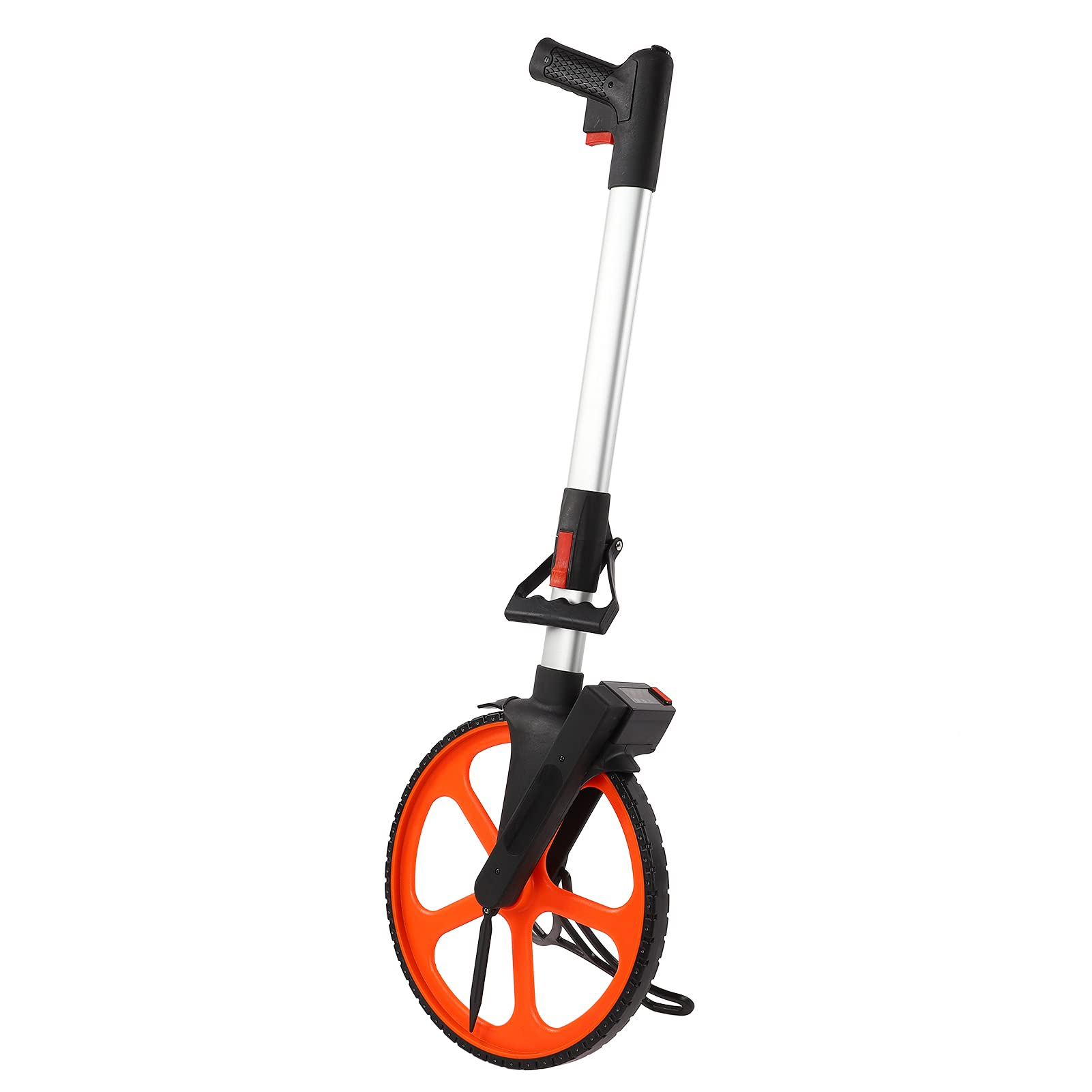 Rueda de Medición de Distancia Contador Mecánico para Trabajos de Topografía Nylon PC Aleación de Aluminio para Campos de Carreteras Rueda de Medición Manual
