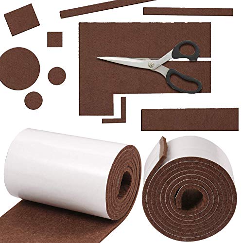 Topcovos Non Slip Furniture Grippers & Pads Premium Felt Furniture Pads! N Pack for Cutting Furniture Felt Pads for Furniture Feet You Need Best Furniture Pads for Hardwood Floors Protection