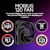 Cooler Master Atmos Stealth AIO CPU Liquid Cooler 360mm Radiator with 3X Mobius PWM Fans, Dual-Chamber Pump, Low Noise, AMD AM5/AM4 & Intel LGA 1851/1700, Black