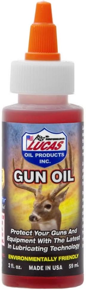 Lucas Oil 10006 Gun Oil - 2 oz. (Quantity 10)