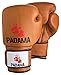 Padama Guantes de boxeo 12 oz Old School Retro para saco de boxeo, guantes de cuero para saco pesado, sparring, boxeo de fitness, artes marciales para hombres incl. vendas