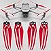 Produktbild Master Airscrew Stealth Propeller kompatibel mit DJI Mavic 3 - Rot, 4 Stück
