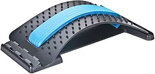 TSUSF Masajeador De Espalda Ajustable De Varios Niveles Camilla Cintura Cuello Fitness Lumbar Columna Cervical Soporte Alivio del Dolor