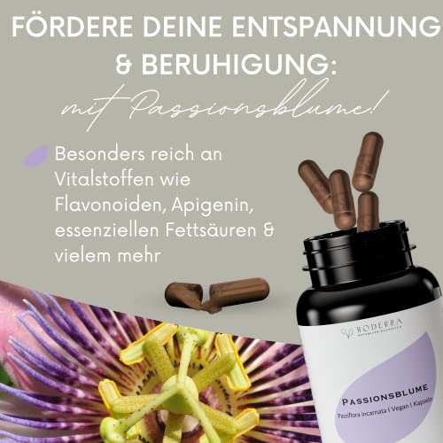 Pflanzliche Beruhigungsmittel Boderra Passionsblume Kapseln