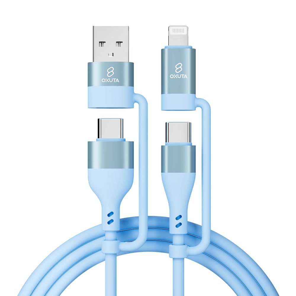 Amazon.co.jp: OKUTA 4in1 マルチ 充電ケーブル USB-A Type-C タイプc
