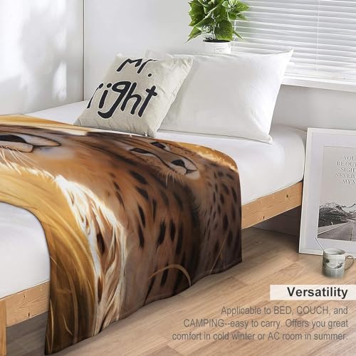 Couverture léopard flannel 150x200cm idéale pour vos soirées cocooning - 7