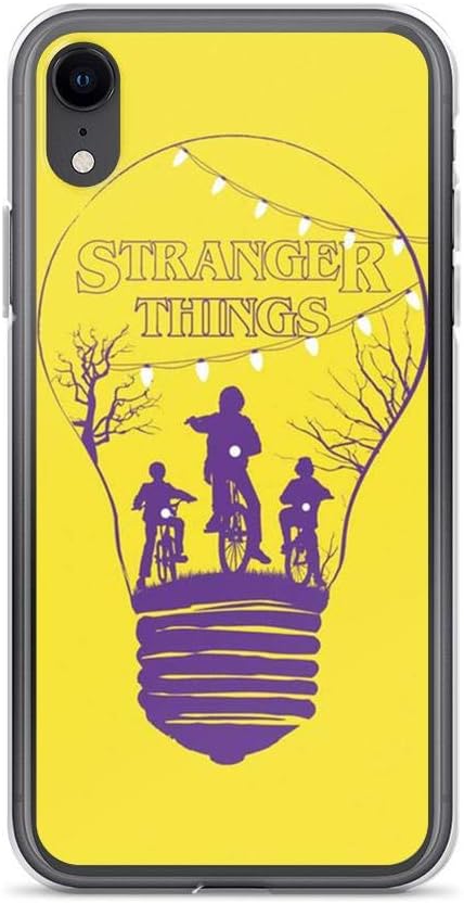 iPhone 6/6s Pure Clear Case Cases Cover Strangers and Things in Yellow Bulb
