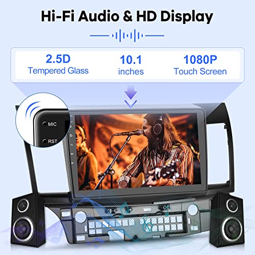 [2G+64G] Radio Auto para Mitsubishi Lancer 2008-2017, 10.1" Android 13 miniatura 5