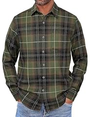 Army Green Black Plaid