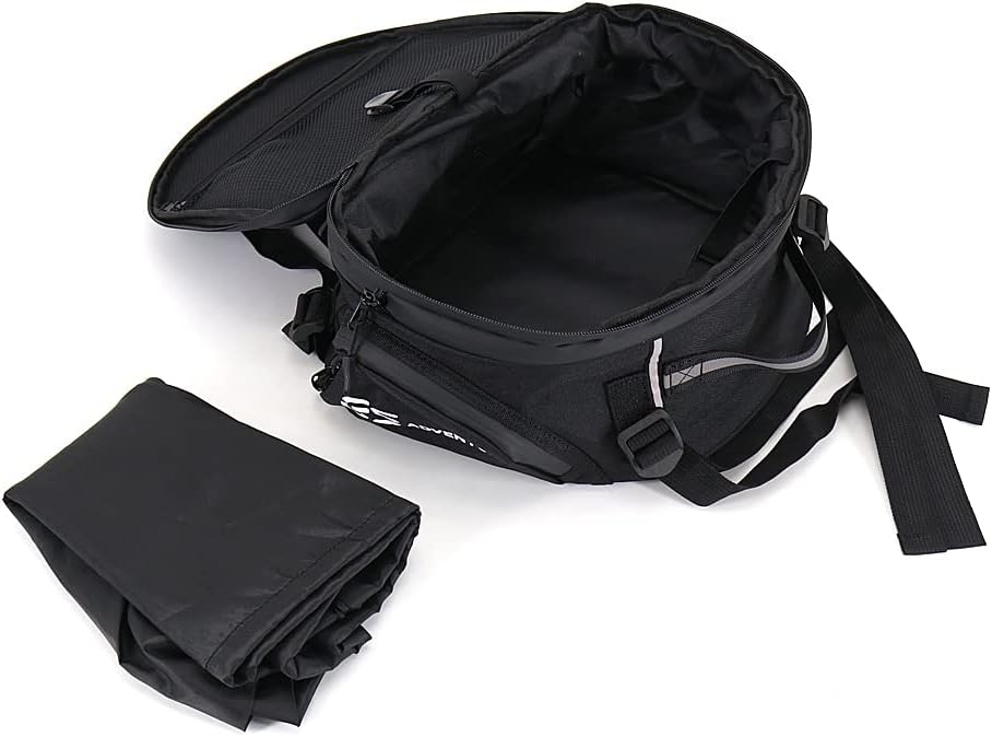 Motorcycle Nylon Waterproof Tail Bags Multi-functional Rear Seat Luggage Bag Expandable Storage Bag Handbag for BMW R1300GS/1200GS R1250GS ADV/LC F700GS F750GS F800GS F850GS F650GS G310GS