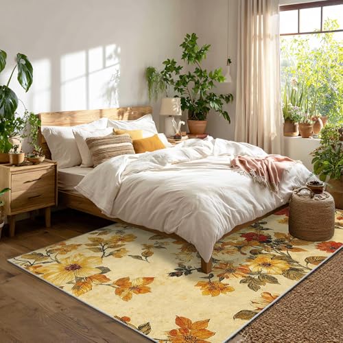 Tapis de sol à poils courts facile à nettoyer pour grand salon et bureau - 6