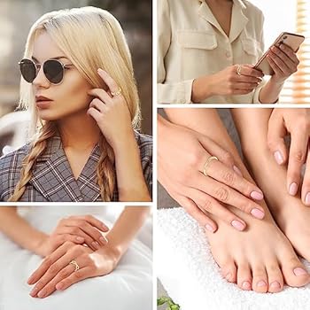 Gouden ringen dames (verstelbaar & maat