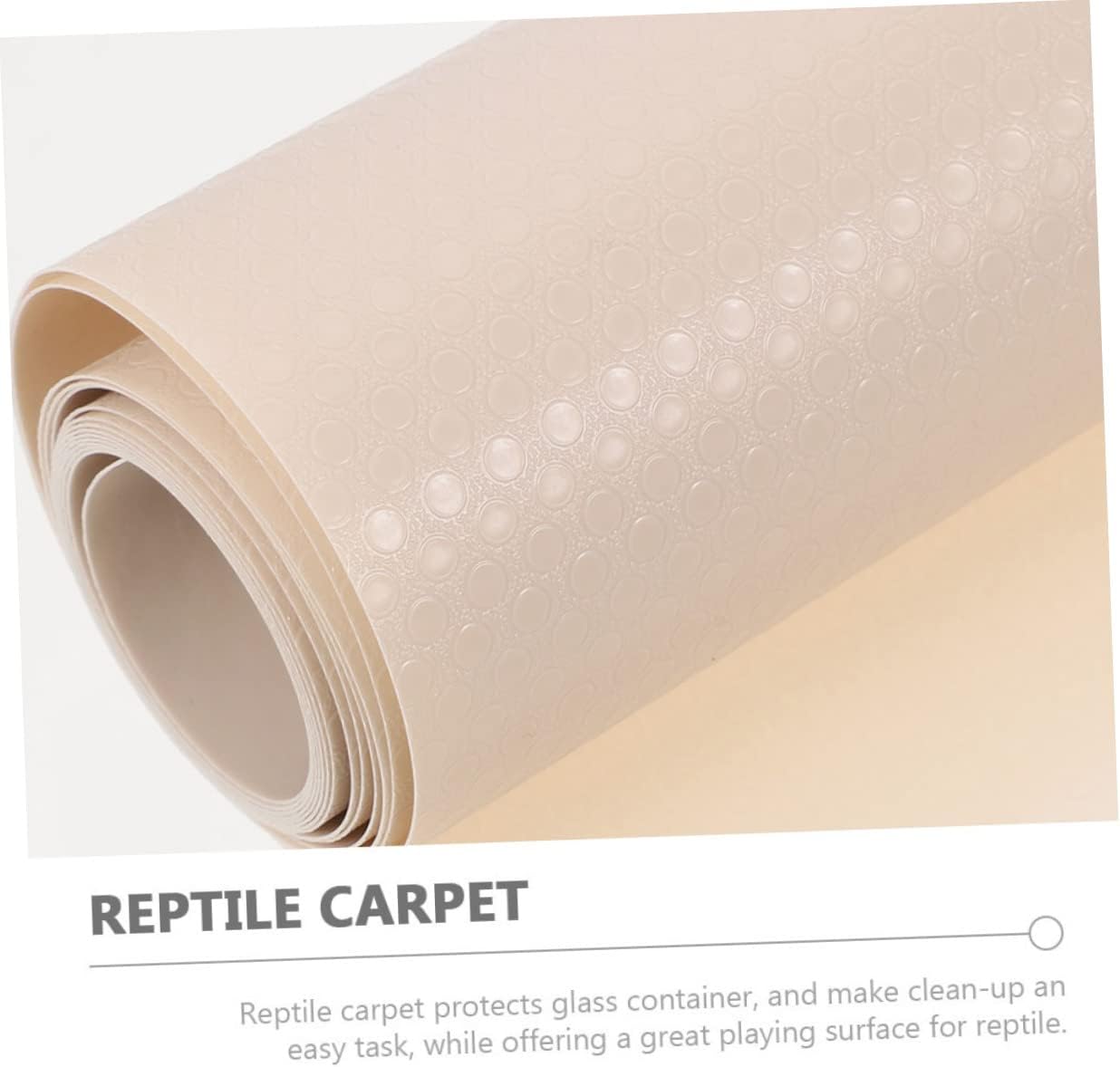 Reptile Carpet Mat for Bearded Dragon Lizard Turtle Durable Eva Bedding Substrate Liner Non Slip Terrarium Protector Easy to Clean for Terrarium Setup