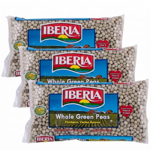 Iberia Whole Green Peas, 12 Oz (Pack of 3)