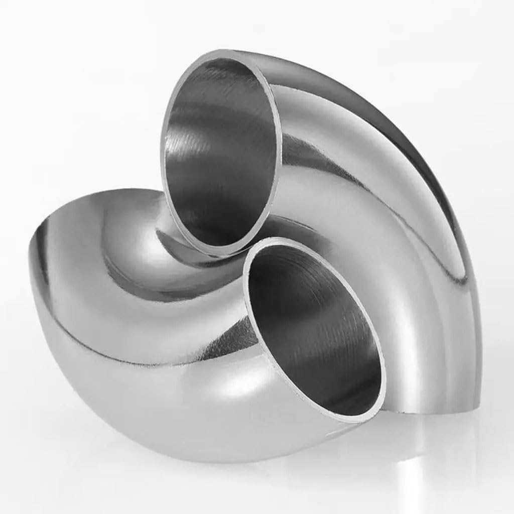 1 Pz 90 Gradi Mandrino Piegare In Acciaio Inox 304 Gomito OD 25/32/38mm 1.5mm Di Spessore Trasferimento Di Fluido Tubo Di Raccordo(38mm)
