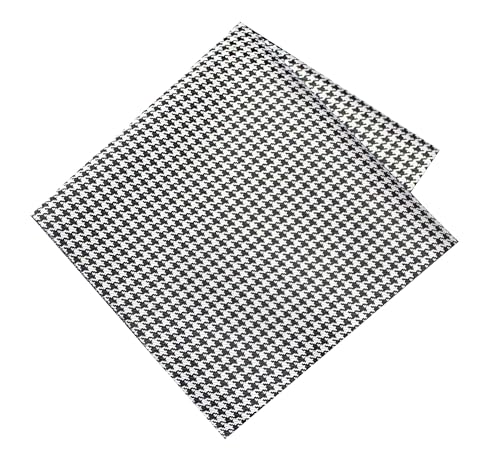 Image of TIE STUDIO Men's Necktie Pocket Square & Cufflink Set | Standard | Jacquard Fabric | Superior Stitching |