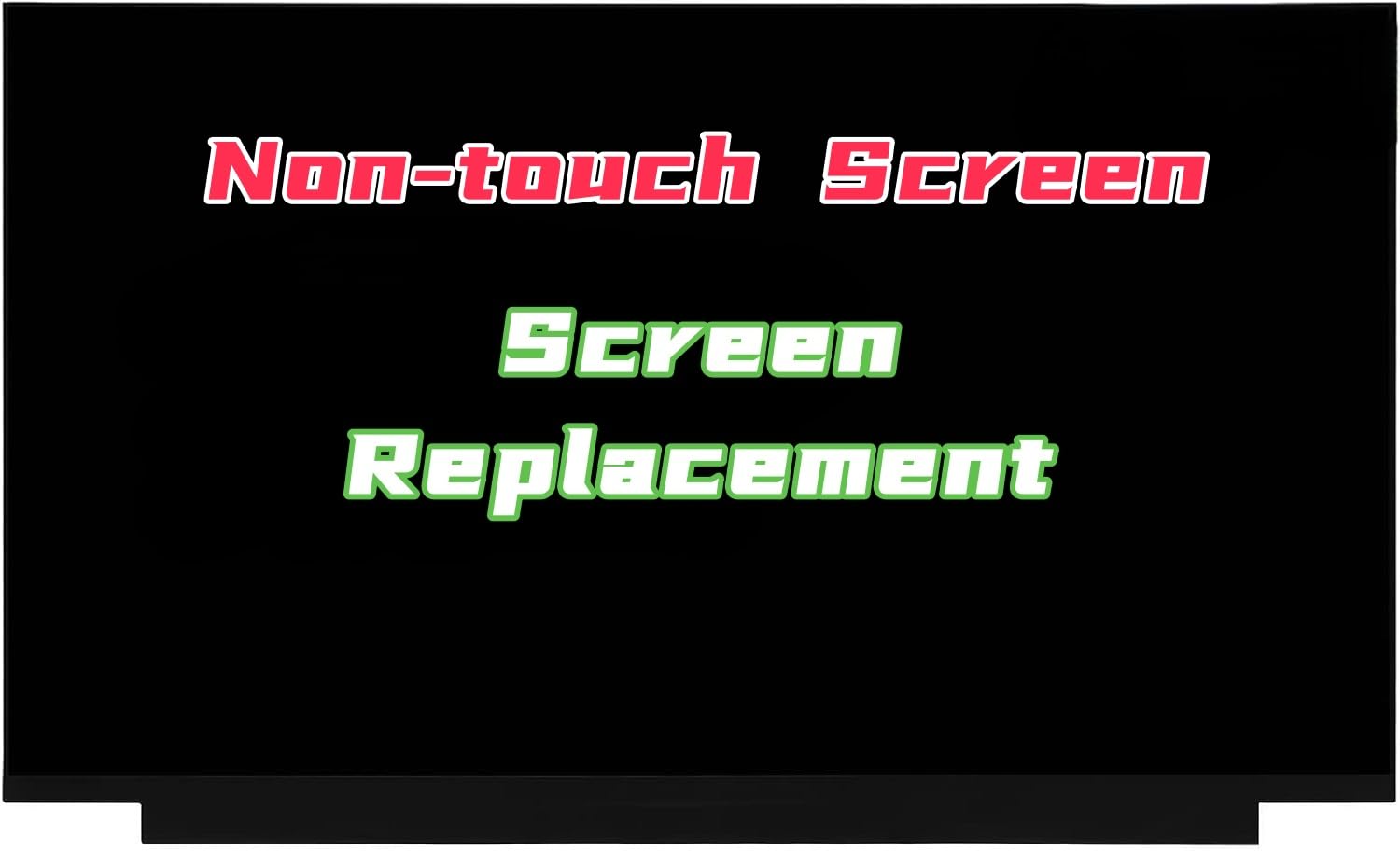 Laptop Display Panel 14" FHD 1920×1080 IPS LCD Screen Display Replacement LQ140M1JW54 (Non-Touch)