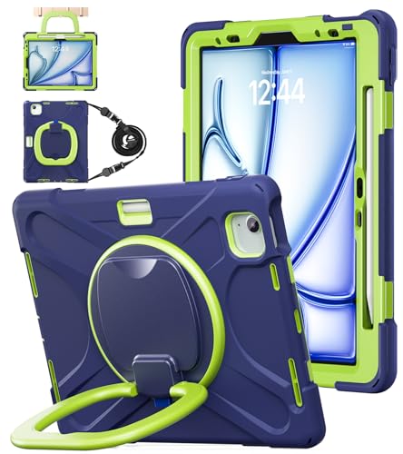 BATYUE Rugged Case for iPad Air 11 Inch M4/M3/M2 - Air 10.9"(4th-5th Gen)